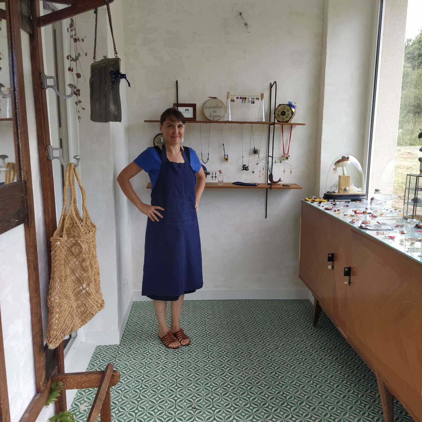 Laborantique atelier de bijoux fantaisie à Échourgnac en Dordogne
